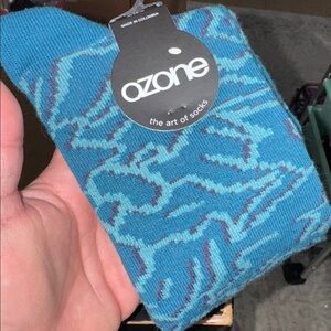 Ozone Socks winding stencil Sock cotton nylon spandex one size calf
